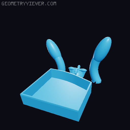 Bulbasaur Mini Mod 3D model thumbnail