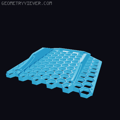 KYZ HSW Display Stand - Large 3D model thumbnail