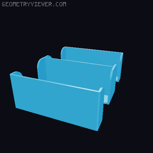 Wyrmspan Board Game Insert 3D model thumbnail