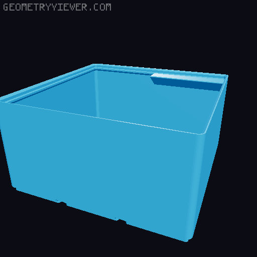 Gridfinity cups height 9 (67mm) collection 3D model thumbnail