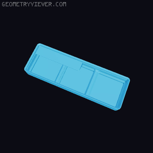Gridfinity cups height 2 (18mm) collection 3D model thumbnail
