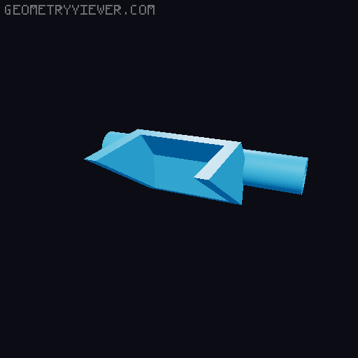 Additional roof and lightbar for hot wheels garage 3D model thumbnail