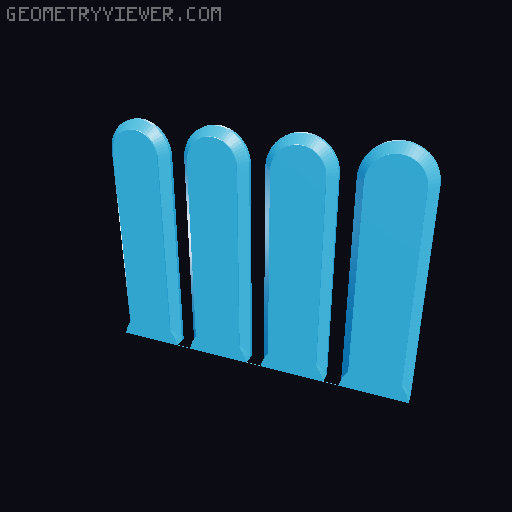 MultiConnect Slot Dies 3D model thumbnail