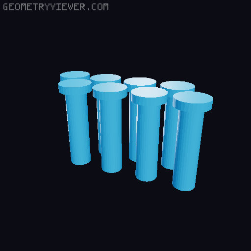 Model A Day Challenge - Day 74 - Harmonica 3D model thumbnail