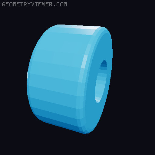 P1P Side-Mount Spool Holder & PTFE Guide 3D model thumbnail