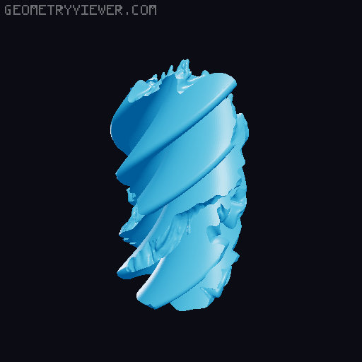 Wolf - Passthrough efekt 3D model thumbnail