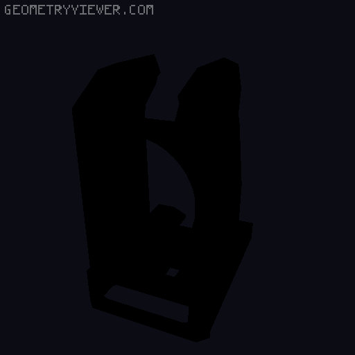 REMIX of The 100 Toolhead Without Supports - KUSBA Accelerometer Mount 3D model thumbnail