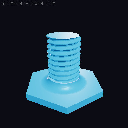 Verbinder für Stackable Shoe Rack (metric version) 3D model thumbnail