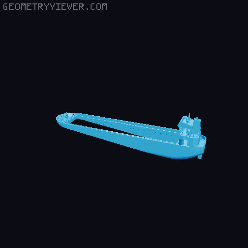 COS -  the Container Ship 3D model thumbnail