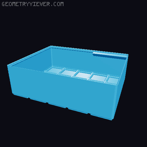 Gridfinity cups height 9 (67mm) collection 3D model thumbnail