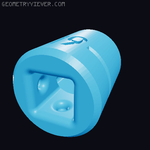 1/2" Drive Metric Sockets (3.5-25) 3D model thumbnail