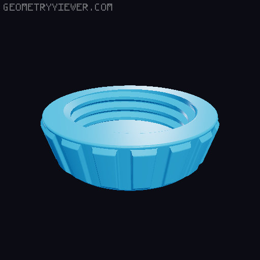 Support for shower shampoo 3D model thumbnail