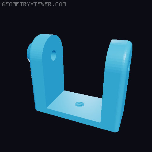 Car Window Camera Mount 3D model thumbnail