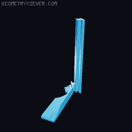Giant Treasure Chest Puzzle Box 3D model thumbnail
