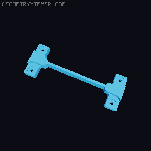 Spool Holder 3D model thumbnail