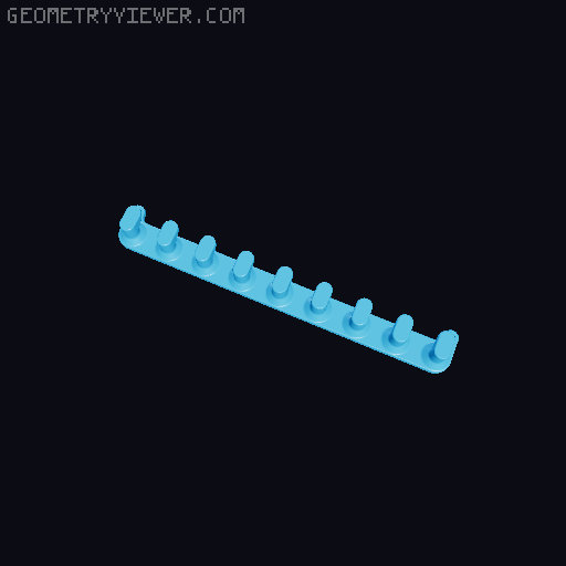 Key holder 3D model thumbnail