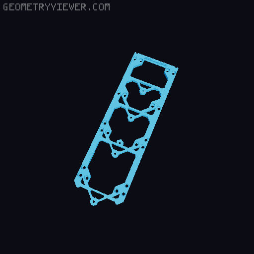 GEN2 Under Table Starter Kit - 270 3D model thumbnail