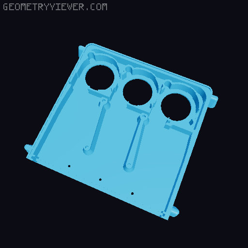 Flashforge AD5M фильтр угольный 3D model thumbnail