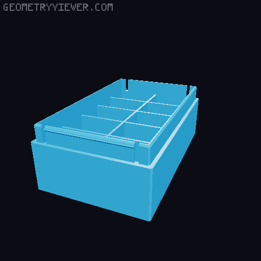 Configurable Remix Duncans Boxes 3D model thumbnail