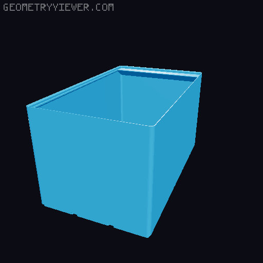 Gridfinity cups height 16 (116mm) collection 3D model thumbnail