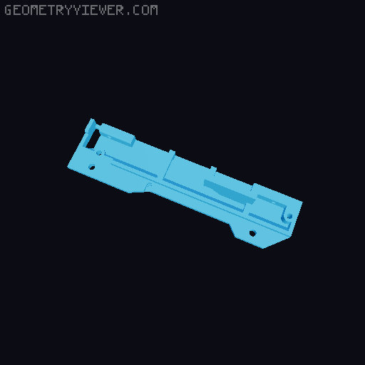 Gryphon 1.3 Fidlock Mounts 3D model thumbnail