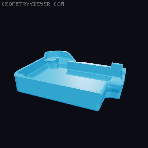 H2T - Case for Heltec T114 - Extended 3D model thumbnail