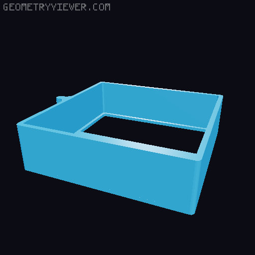 Centauri Carbon HEPA + Active Carbon filter 3D model thumbnail