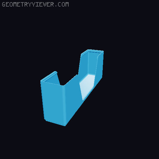 Gridfinity wall cutout collection 3D model thumbnail