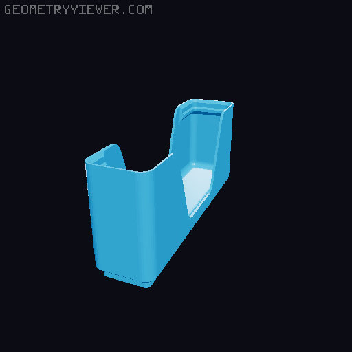 Gridfinity wall cutout collection 3D model thumbnail