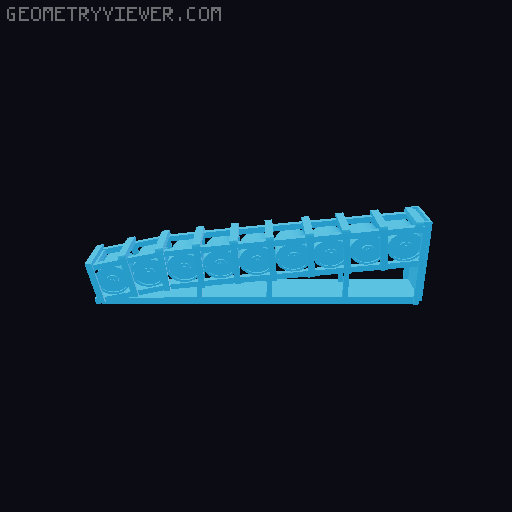 1;120 Scale RC wickes class destroyer  3D model thumbnail