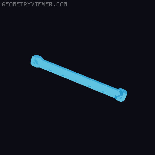 openGrid - Angle connector 3D model thumbnail