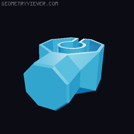 Multiboard Screwdriver Slot 3D model thumbnail
