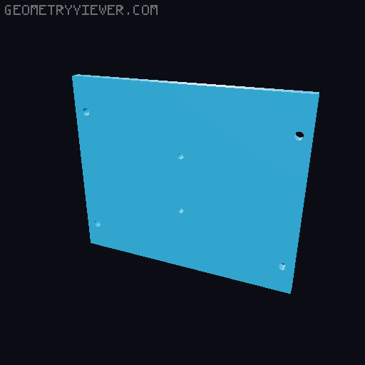 anycubic vyper adapter for mk6 recreator funsize 3D model thumbnail