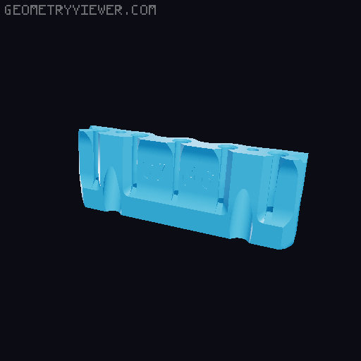 Ultimulti with double lock for Coreboxx 3D model thumbnail
