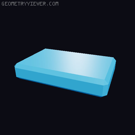 Question Mark Block Tissue Box Cover XXL 3D model thumbnail