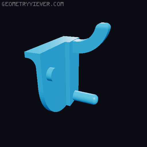 Ultimate Drawer System XL Pegboard Adapter 3D model thumbnail