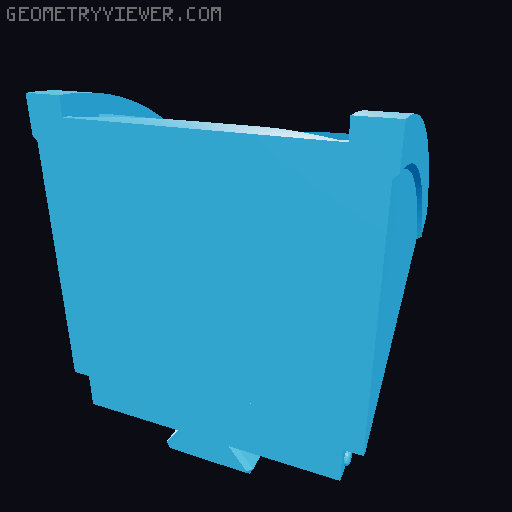 Factorio Transport Belts Standard Grid and Endcap 3D model thumbnail