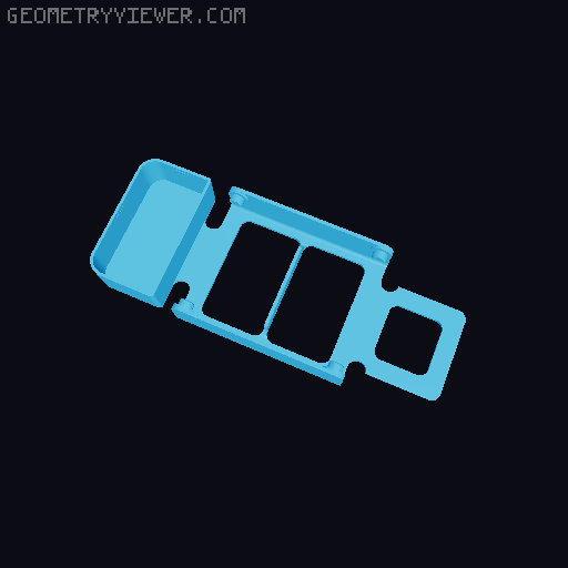Dyna Dry Box / Filament Box 4L 3D model thumbnail