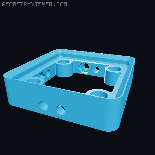 Gridfinity Screwable Magnetic Base Plates 3D model thumbnail