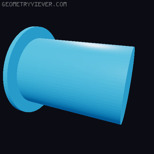 Desktop Mini Toolbox - Top Cabinet: 4 Drawer Edition 3D model thumbnail