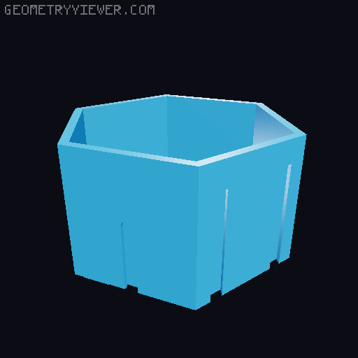 Better tolerance Honeycomb stackable Shelf for Tonie Figures (remixed) 3D model thumbnail