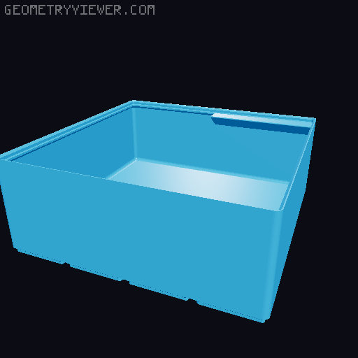 Gridfinity cups height 9 (67mm) collection 3D model thumbnail