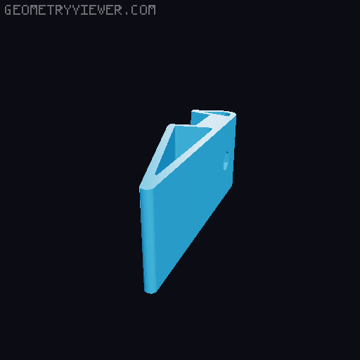 Sanding Wedge MK2 3D model thumbnail