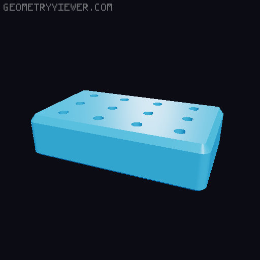 E3D Revo Nozzle Box 3D model thumbnail