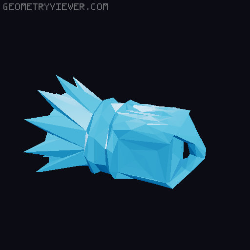 Low Poly Quetzalcoatl 3D model thumbnail