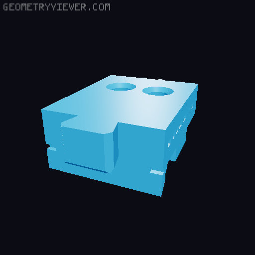 X-303 MMU Parts 3D model thumbnail