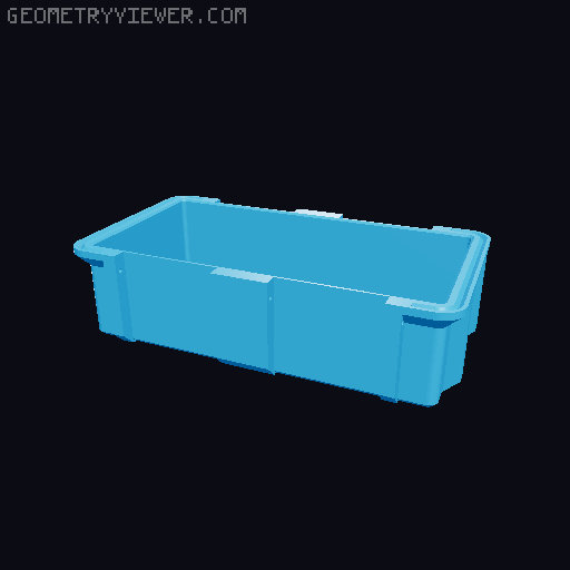 Battery Box 3D model thumbnail