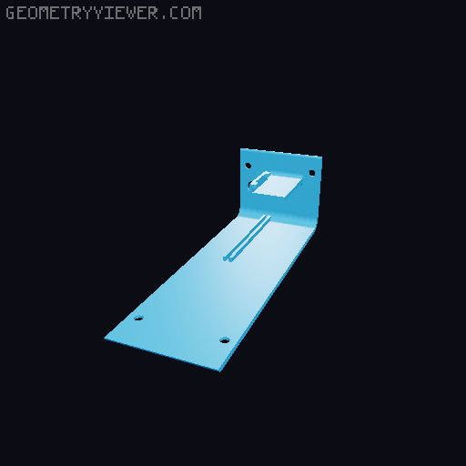 Motorized Mini Escalator Speed Control version 3D model thumbnail