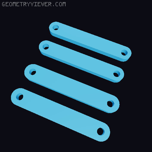 EXPLORER-MK1 3D PRINTED 1:10 RC CHASSIS 3D model thumbnail