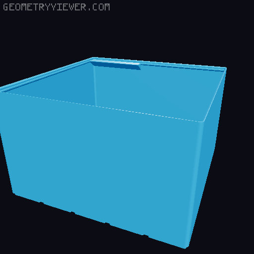 Gridfinity cups height 18 (130mm) collection 3D model thumbnail